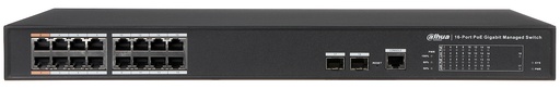 [01006] SWITCH DAHUA DH-PFS4218-16GT-240 16 PUERTOS ADMIN GIGABIT POE RACK 