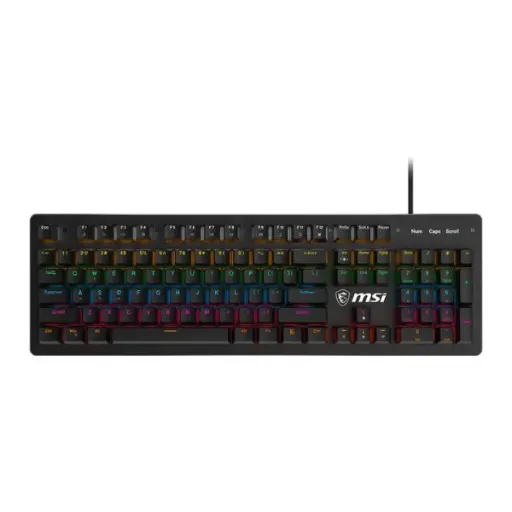 [00862] TECLADO MSI FORCE GK300 MECHANICAL RGB GAMING