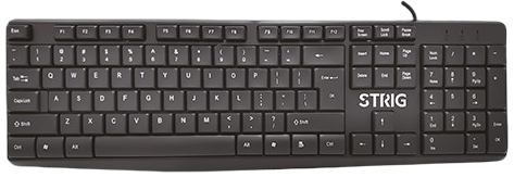 [01371] TECLADO STRIG K15 USB NEGRO