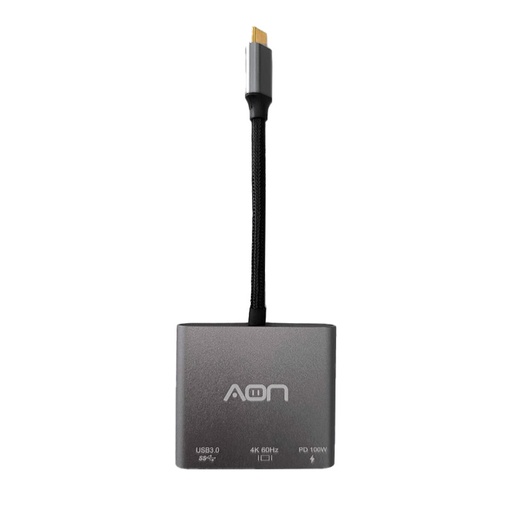 [00162] ADAPTADOR AON USB-C T A HDMI 2.0, USB 3.0 Y USB-C 100W